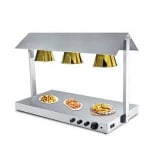 Electric Food Lamp Warmer - Triple Head | Top + Bottom Heating — view 3
