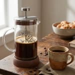 Tea/Coffee Plunger - Brown Base New Model — view 3