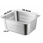 SS GN Pan Perforated 1/2 — view 2