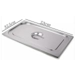 SS GN Pan Lid — view 2