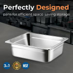 VAMA PC GN Pan 1/2 with NSF Certified Laser Logo — view 8