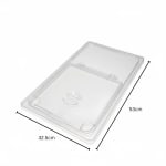 VAMA PC Flip Lid (Half Open + Half Close) for PC GN Pan with NSF Certified Laser Logo — view 2