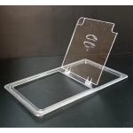 VAMA PC Flip Lid (Half Open + Half Close) for PC GN Pan with NSF Certified Laser Logo — view 5