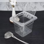 VAMA PC Flip Lid (Half Open + Half Close) for PC GN Pan with NSF Certified Laser Logo — view 5