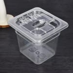VAMA PC Flip Lid (Half Open + Half Close) for PC GN Pan with NSF Certified Laser Logo — view 10