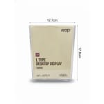 Acrylic L-Shaped Foldable Menu Display Stand — view 2