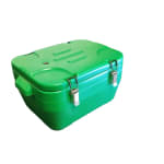 Plastic Insulation Barrel Hot/Cold - Rectangle | Without Tap | Green | 20L — view 1