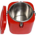 Plastic Insulation Barrel Hot/Cold - Square | Without Tap | Red | 10L — view 6