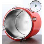 Plastic Insulation Barrel Hot/Cold - Round | Without Tap | Red — view 5