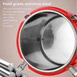 Plastic Insulation Barrel Hot/Cold - Round | Without Tap | Red — view 7