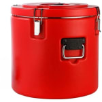 Plastic Insulation Barrel Hot/Cold - Round | Without Tap | Red — view 8