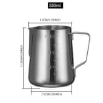 VAMA SS Jugs with Measurements with NSF Certified Laser Logo - Single pc Box Packing — view 2