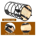 Wooden Round Spoon / Fork / Knife Holder — view 7