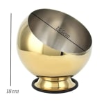 Goldan Oblique Bowl with PC Lid & Silicon Base — view 2