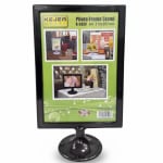 Round Base Table Display Stand | A4 — view 1
