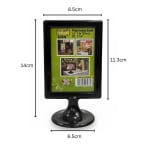 Round Base Table Display Stand | A7 Vertical — view 2