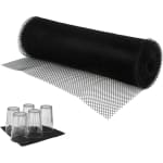 Plastic Bar Mesh Liner - Black ( 1 Carton: 2 Roles ) — view 1
