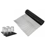 Plastic Bar Mesh Liner - Black ( 1 Carton: 2 Roles ) — view 1