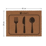 Durable Jute Table Mat - (Quantity - 6pcs) — view 2
