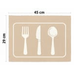 Durable Jute Table Mat - (Quantity - 6pcs) — view 2