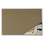 Premium Leather Type Table Mats with Golden Border - (Quantity: 6pcs) — view 1