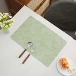 Premium Flower Design Table Mats - (Quantity: 6pcs) — view 2