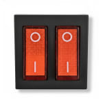 Spares for Electric Red Body Chocolate Fountain 5 Layers 62cm - Dual Red On/Off Switch — view 1