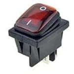 Spares for Electric Tiltable Masala/Gravy Making Machine 3000g - Waterproof Red On/Off Switch — view 1