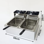 Electric Deep Fryer 8L + 8L Double Head — view 2