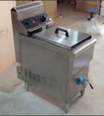 Gas Deep Fryer 12L Heavy with Temperature Controller & Tap - Standing Model — view 7