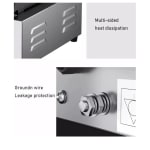 Electric Jumbo Sandwich Griller Single (Grill Area: 36x24cm) — view 11