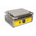 Electric Panini Griller - Grooved + Plain Bottom Plates (Grill Area: 36x24cm) — view 4