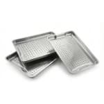 SS Perforated Baking Tray with Side Ears - 60x40cm — view 5