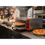 Electric Pizza Oven 1 Deck 1 Tray with Stone - HS1S (Stone Size: 16x16 inch.) — view 3