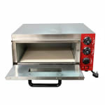 Electric Pizza Oven 1 Deck 1 Tray with Stone - HS1S (Stone Size: 16x16 inch.) — view 5