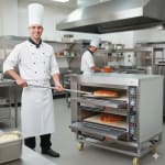 Electric Pizza Oven 2 Deck 4 Tray with 4 Stone - 2D4T (Stone Size: 17x25 inch.) — view 3