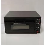 Electric Premium Black Body Pizza Oven with Stone - HS1S Single (Stone Size: 16x16 inch.) — view 5