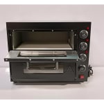 Electric Premium Black Body Pizza Oven with Stone - HS2S Double (Stone Size: 16x16 inch.) — view 4