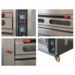 Gas Pizza Oven 3 Deck 9 Tray without Stone - 3D9T — view 5