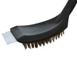 Black BBQ Grill Curved Brush Big 47cm — view 4