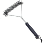 Black BBQ Grill Y Shaped Roller Brush Small 30cm — view 1