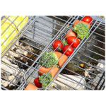 Wooden Handle MS BBQ Grill Net - Corn Shaped — view 7