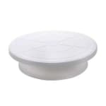 Smooth Rotating Cake Stand - Plastic Top — view 1