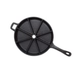 Cast Iron Pan with 8 Pizza Type Slice in Single Pc Boc Packing — view 1