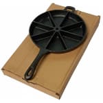 Cast Iron Pan with 8 Pizza Type Slice in Single Pc Boc Packing — view 8