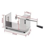 SS Manual Potato Spiral Cutter — view 2