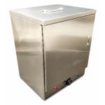 SS 2 Layer Electric Hot Box Cabinet for Food Warmer Trolley — view 5