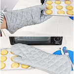 Silver Baking Gloves - Large — view 8