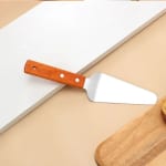 Wooden Flat Handle SS Triangle Lifter Plain - No.147 — view 7
