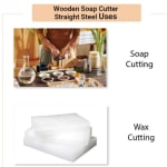 Wooden Handle Dough Scrapper with Markings 15cm — view 5
